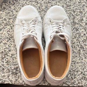 Thursday Boot Company White Leather Sneakers